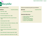 Listing of "My GeoStories"